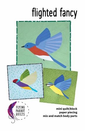 Flighted Fancy Paper Pattern – Flying Parrot Quilts