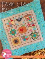 Farm Girl Fall Cross Stitch Pattern by Its Sew Emma