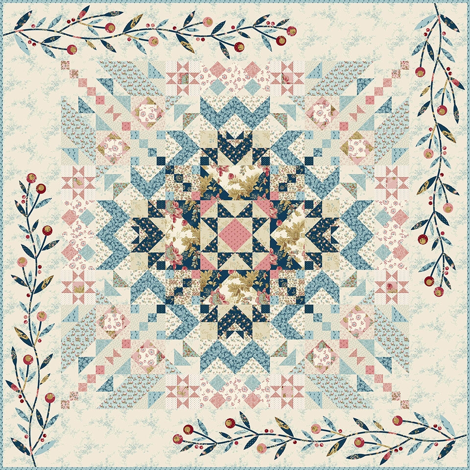 California Quilt Pattern By Edyta Sitar Of Laundry Basket Quilts