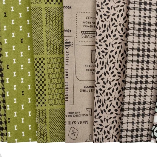 Clearance Sale) 5 Yards Fabric Bundle Green – FabricViva