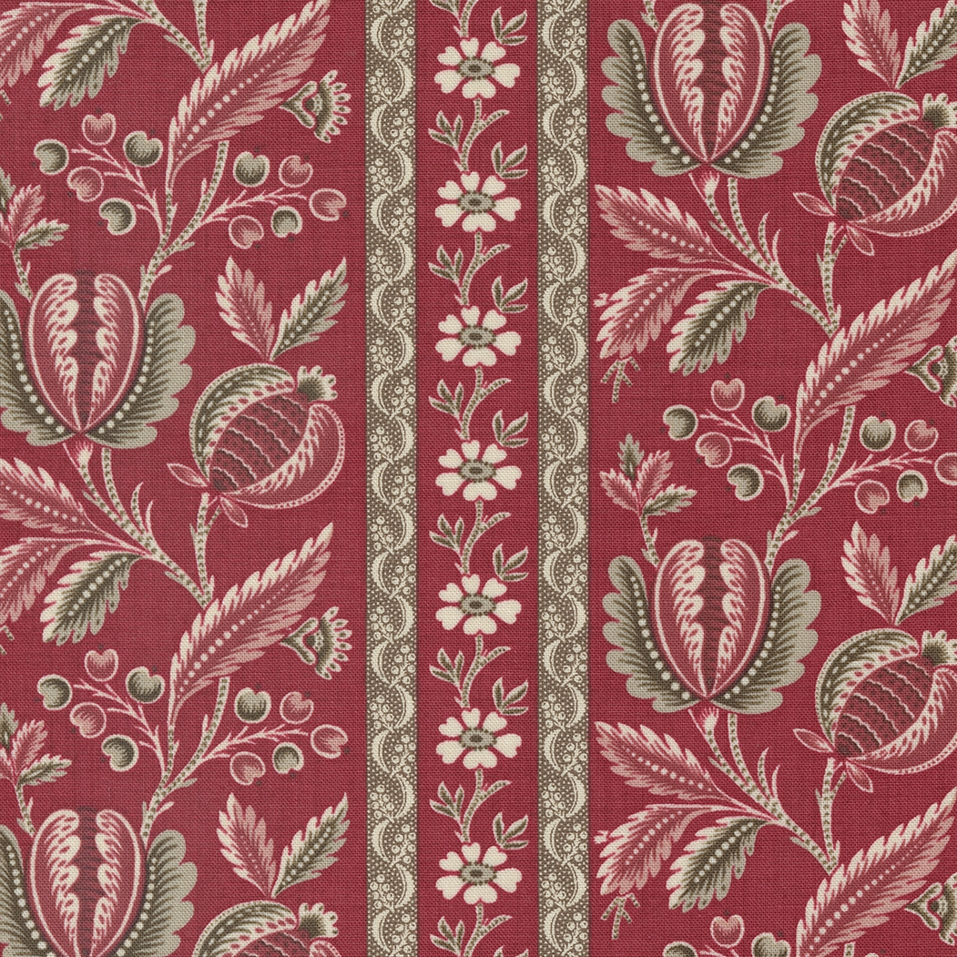 Rouge - Jacquard Damask Designer Pattern Home Decor by the Yard